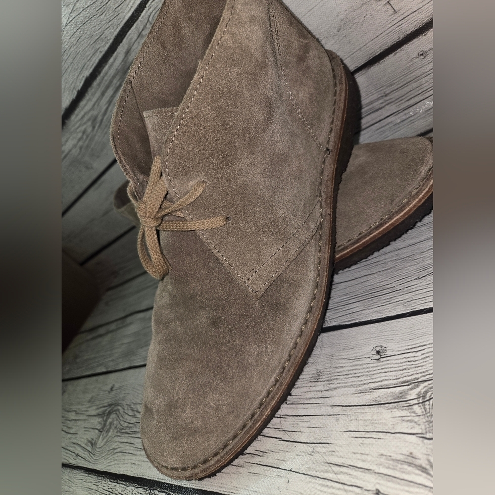 Rhodes Made in Italy Suede Chukka Boots Desert Style Crepe Sole Size 10 - Picture 13 of 16